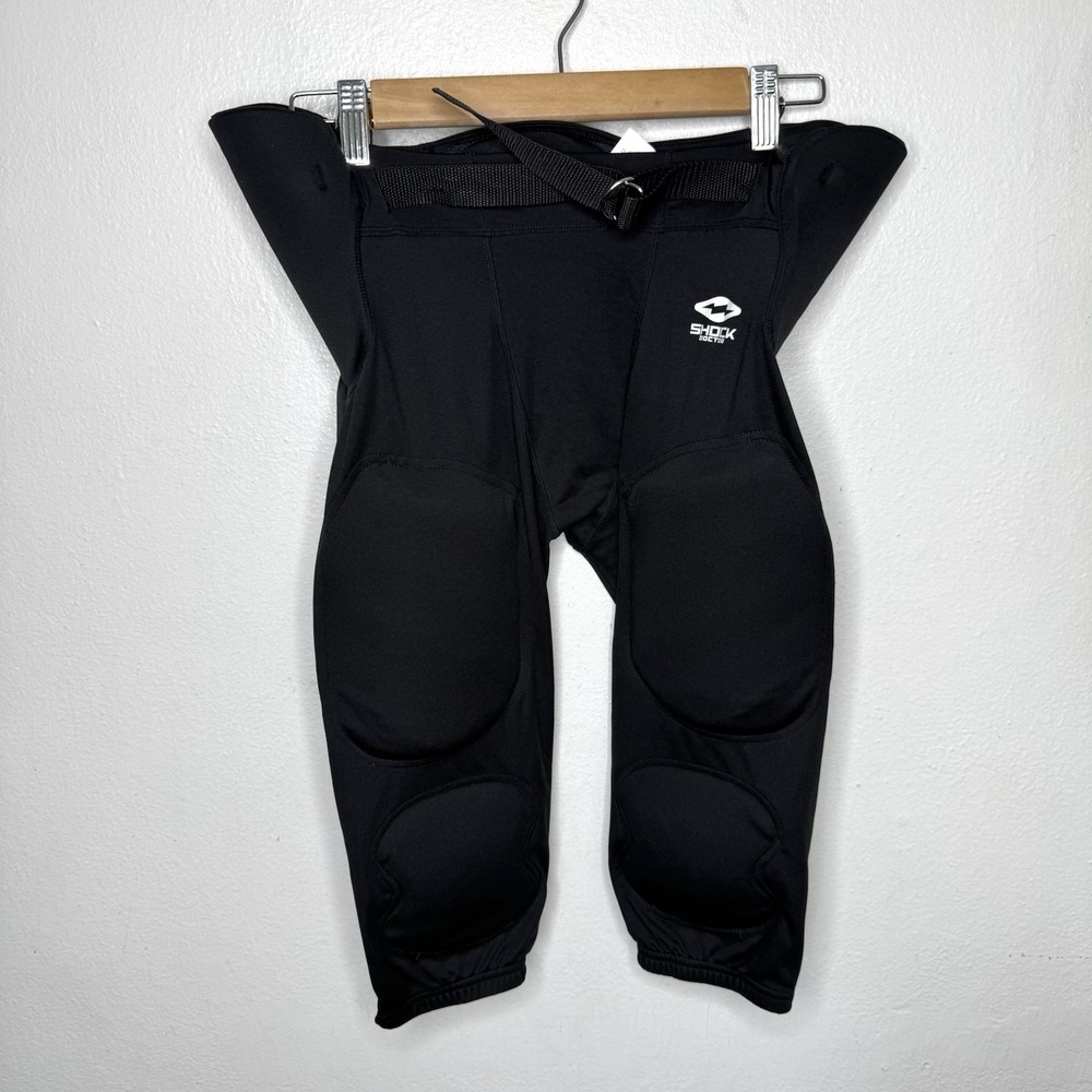 Shock Doctor Showtime 7-pad Integrated Football Pants Youth XL Boys BLACK